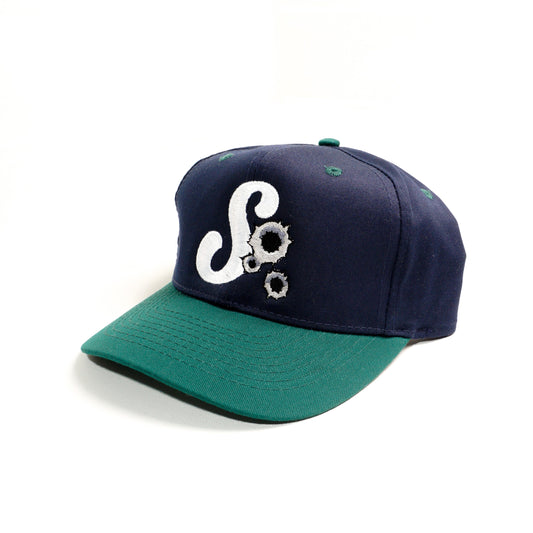 S BULLET LOGO SNAPBACK